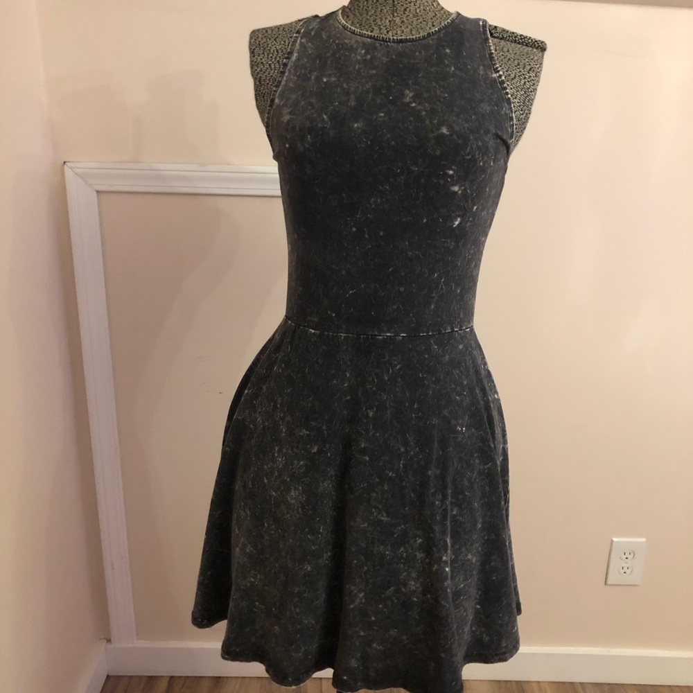 Acid Wash Skater Style H&M Dress
